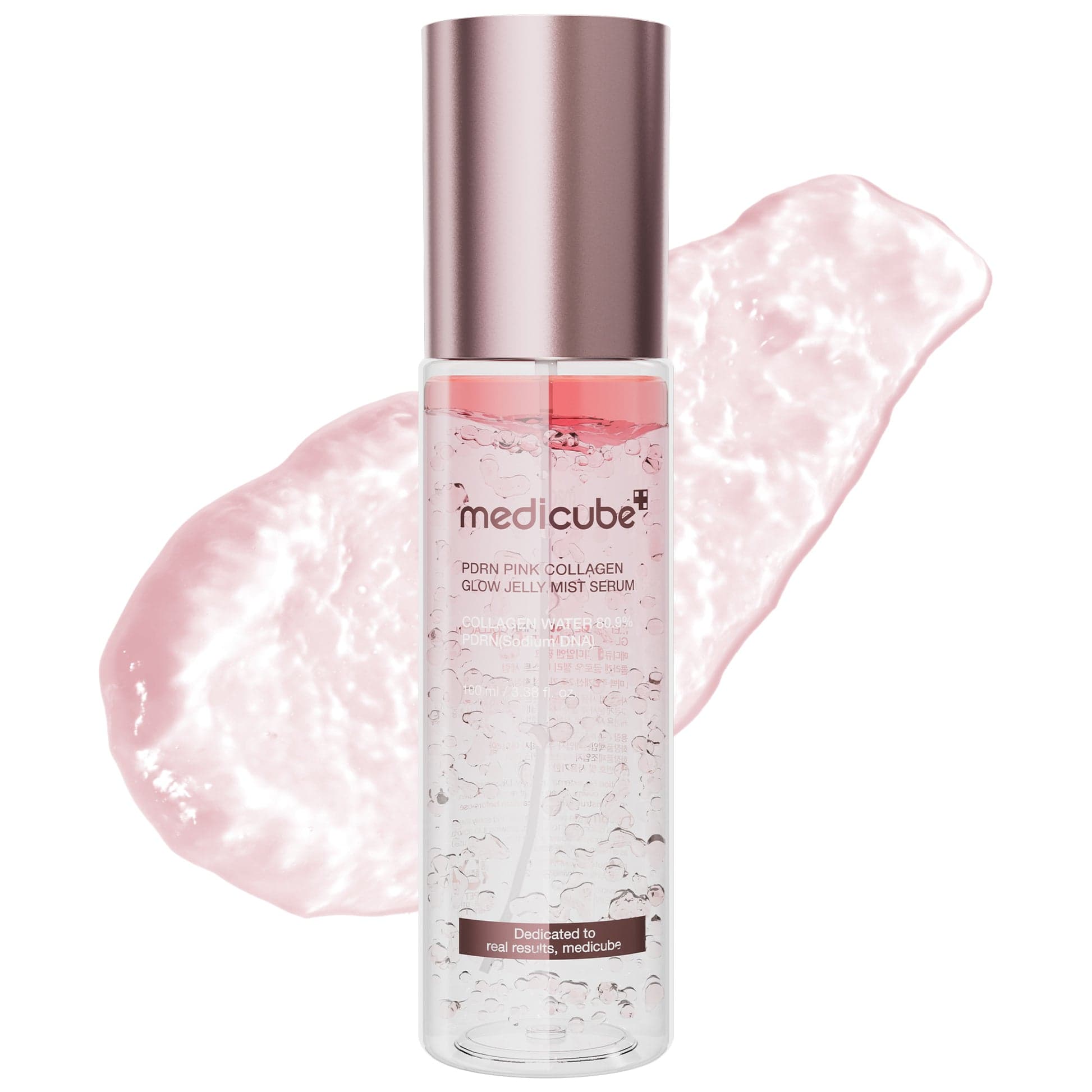 Medicube Jelly Mist Serum with Pink PDRN Collagen, 3.38 fl.oz