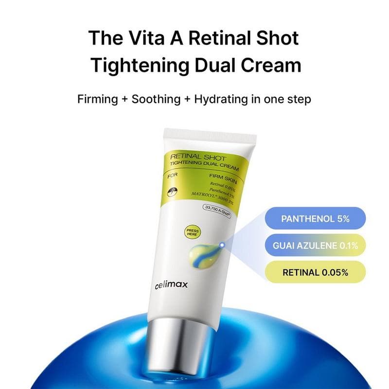 Celimax The Vita-A Retinal Shot Tightening Dual Cream, 1.69 fl.oz — foto 2