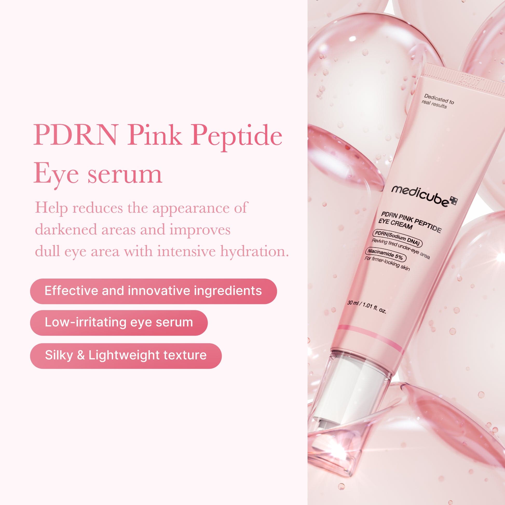 PDRN Pink Peptide Eye Cream 30ml — foto 2
