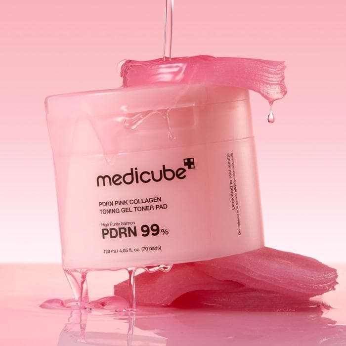 PDRN Pink Collagen Toning Gel Toner Pad 120ml