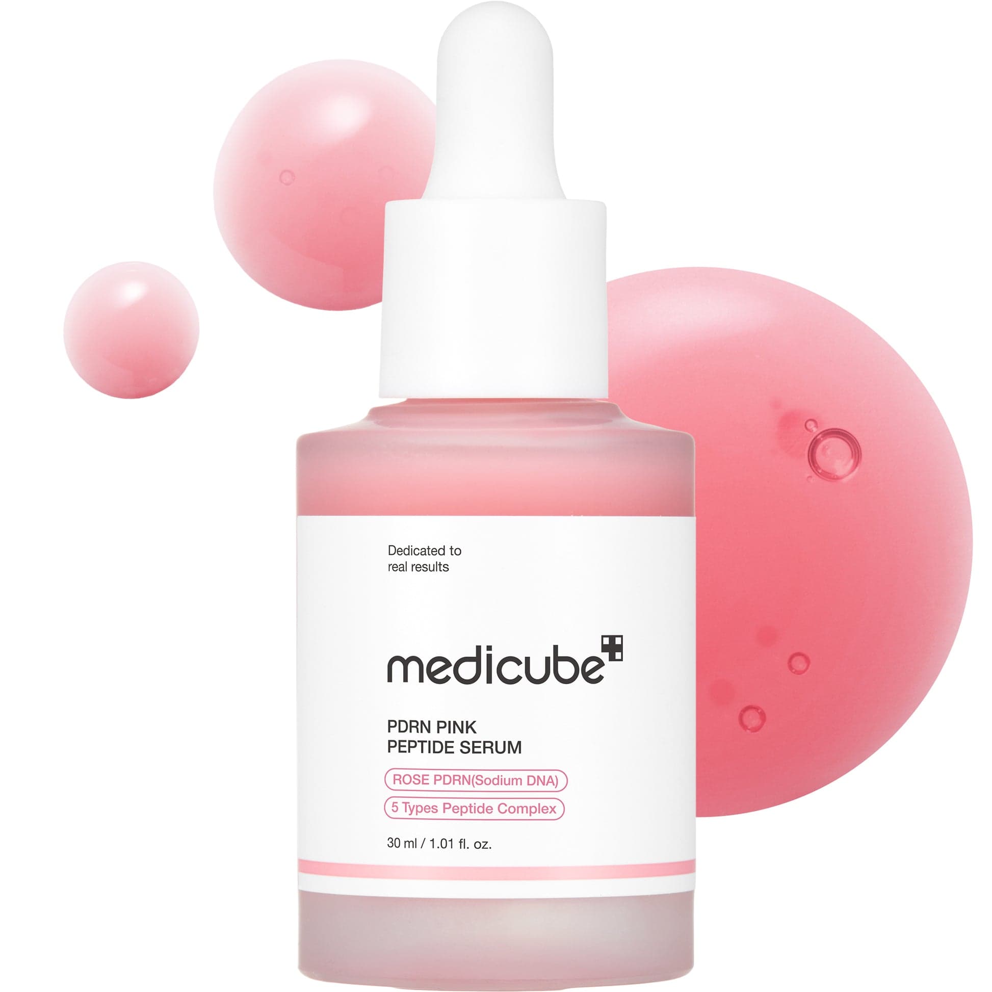 Medicube PDRN Pink Peptide Serum with Rose PDRN