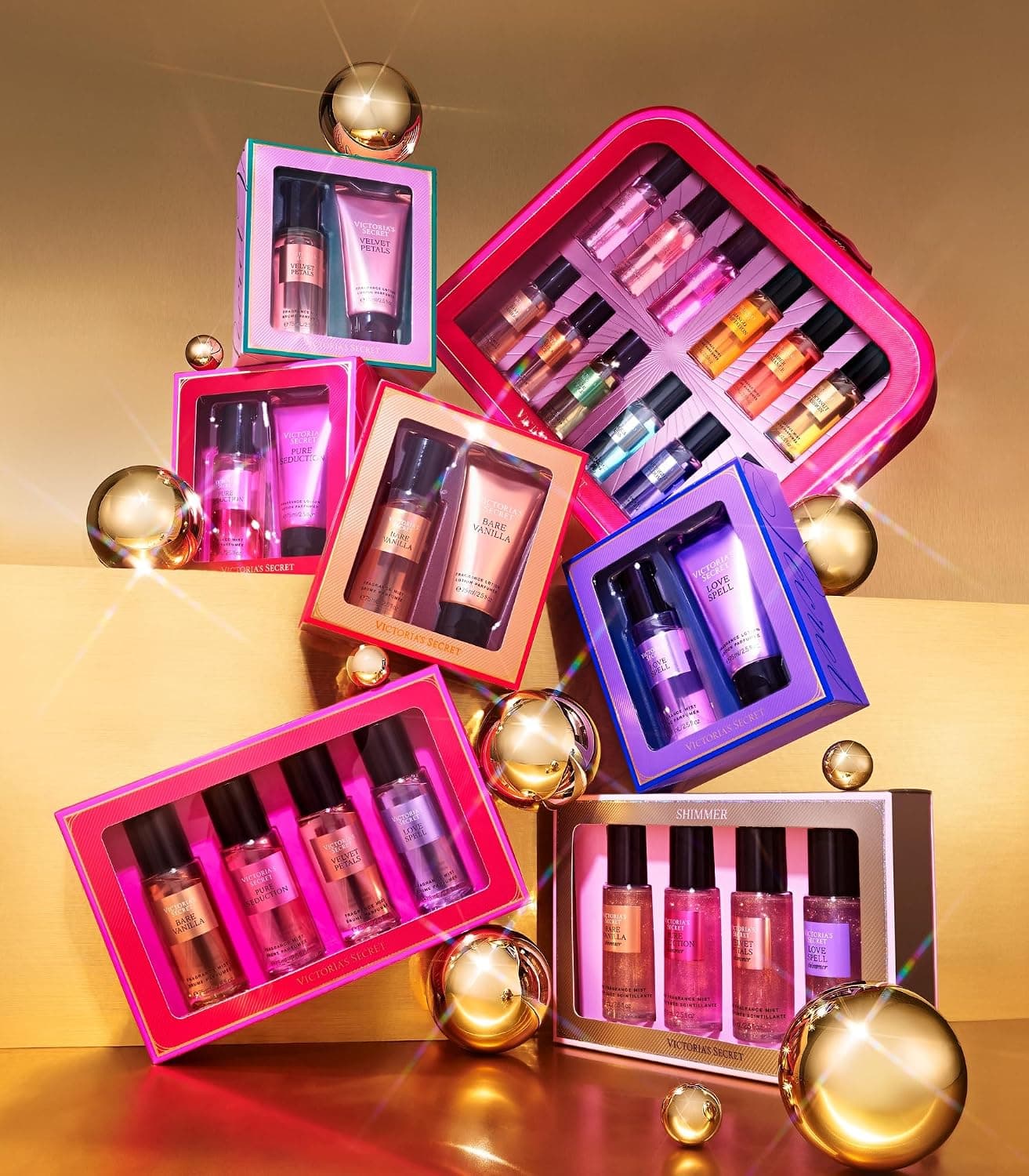 Victoria's Secret Mist Collection 4 Piece Mini Mist Gift Set — foto 2