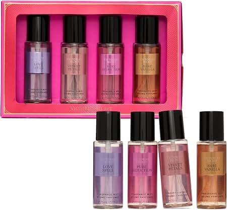 Victoria's Secret Mist Collection 4 Piece Mini Mist Gift Set