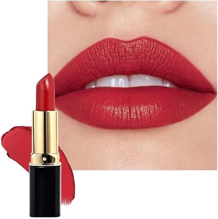 MAC Retro Matte Lipstick Ruby Woo, 1 Count, Multicolor, 0.10 Ounce — foto 2
