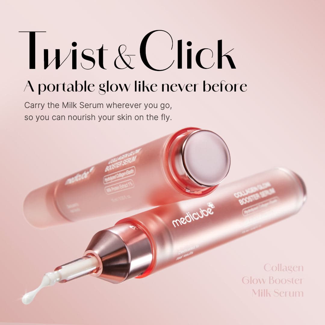 Medicube Collagen Glow Booster Milk Twist & Click Serum — foto 3