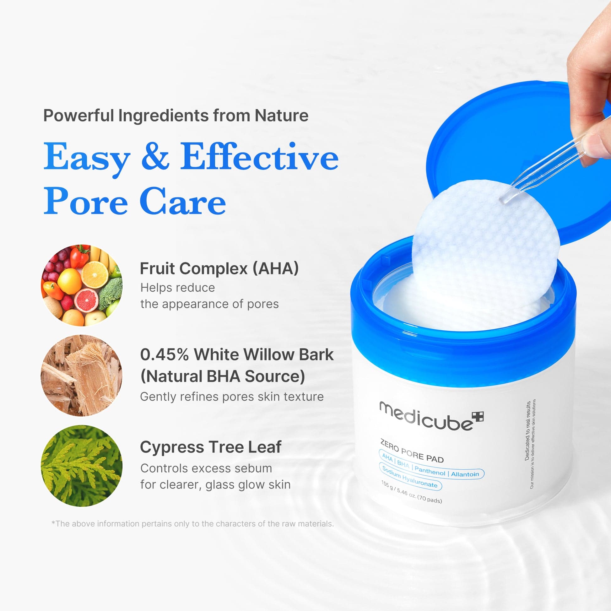 Medicube Toner Pads Zero Pore Pad 2.0 for Exfoliation and Pore Care — foto 2