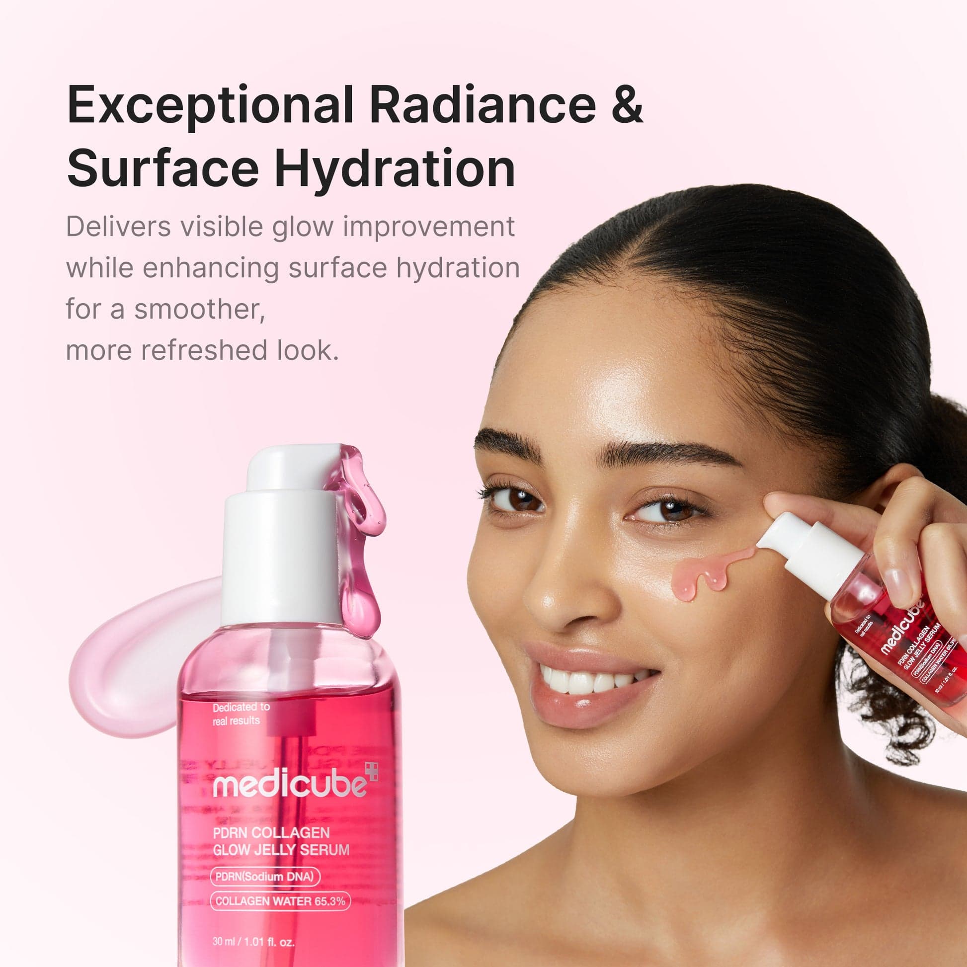 Medicube PDRN Pink Collagen Glow Jelly Serum — foto 3